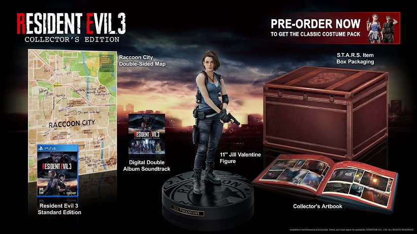 Resident Evil 3 Collectors Edition