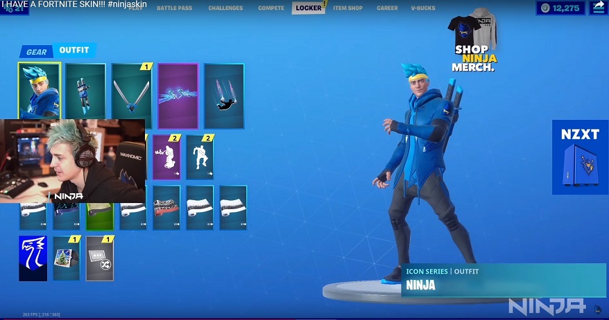 skin ninja fortnite