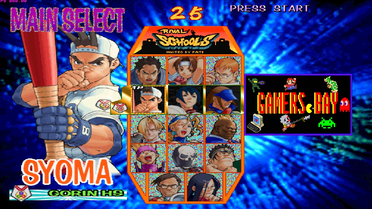 Rival Schools: United By Fate - Um Clássico de Lutas do PlayStation 1