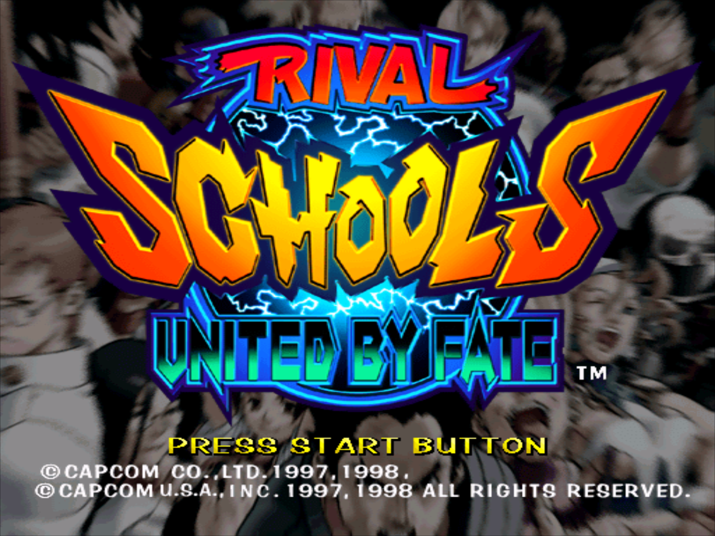 Rival Schools: United By Fate - Um Clássico de Lutas do PlayStation 1