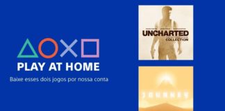 Uncharted: The Nathan Drake Collection e Journey vão ficar gratuitos nesta quinta-feira PLAY AT HOME
