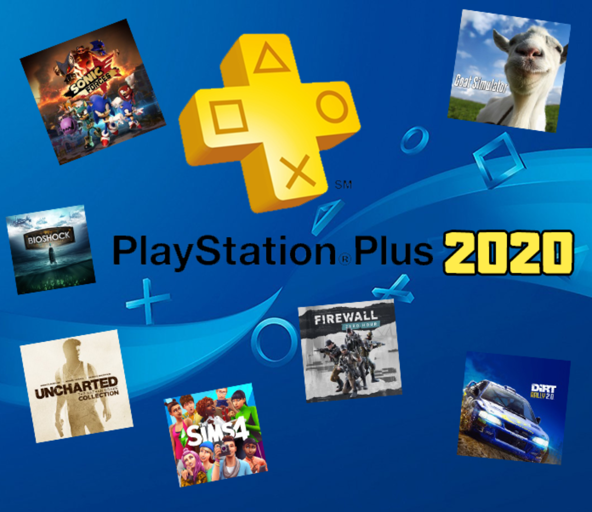 Todos os jogos da PS Plus 2020