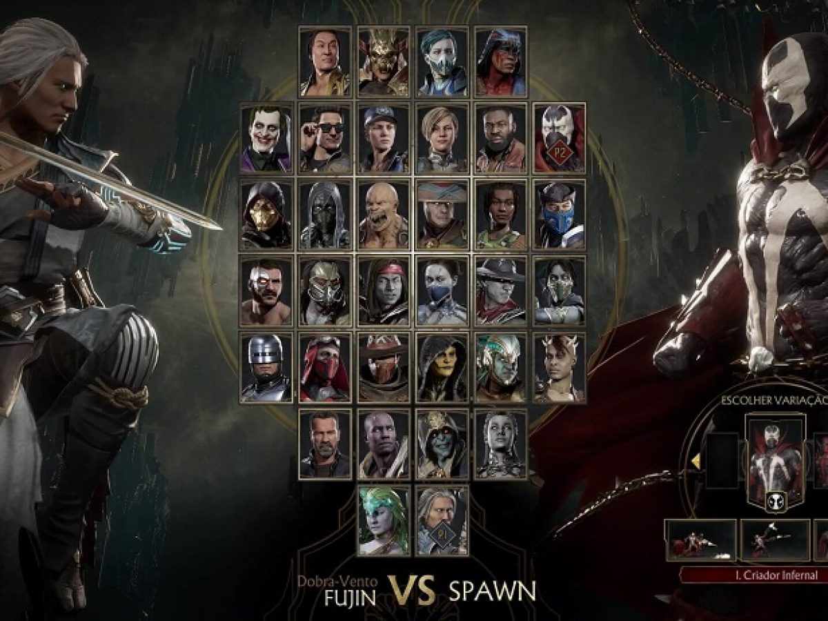Mortal Kombat 11 - Todos os personagens 