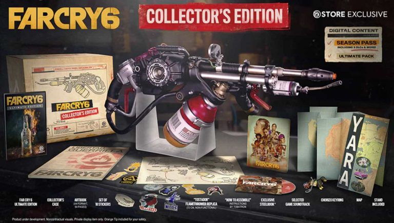 Far Cry 6 já possui edição de colecionador para PS4 e PS5 com bônus de pré-venda
