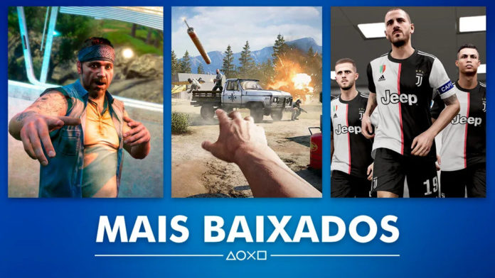 Esses sãos os jogos mais vendido na PlayStation Store brasileira no me de julho