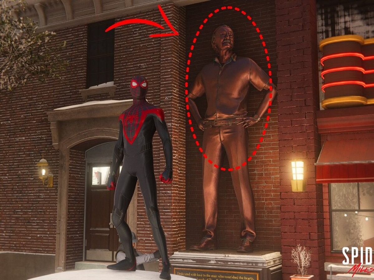 Estátua Homem-Aranha Miles Morales (Spider-Man Miles Morales