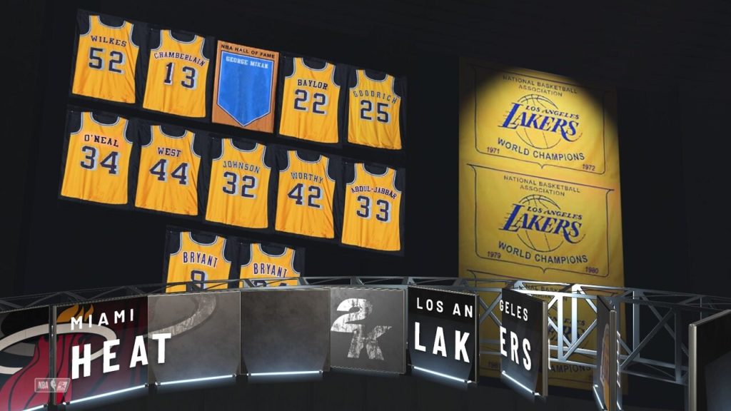 Camisas aposentadas nba 2k21