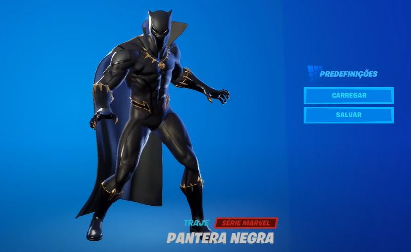 Pantera Negra, Capitã Marvel e Treinador são as novas skins de