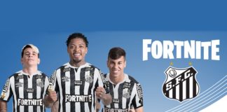Fortnite estampará camisa do Santos na final da Libertadores 2020
