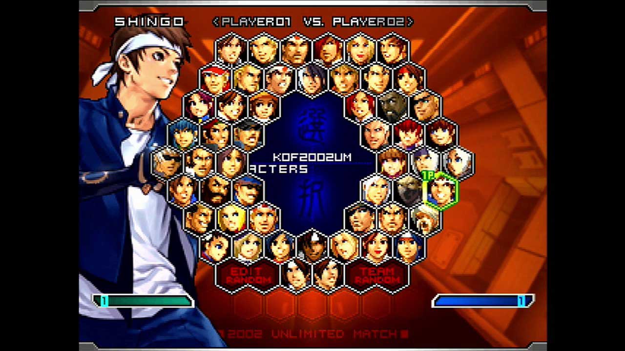 Quem você seria no The King of Fighters 2002?