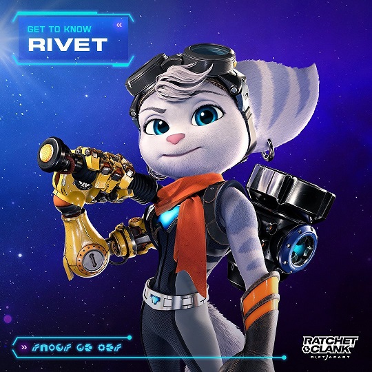 Ratchet & Clank: Rift Apart – Conheça a personagem Rivet - Gamer Point