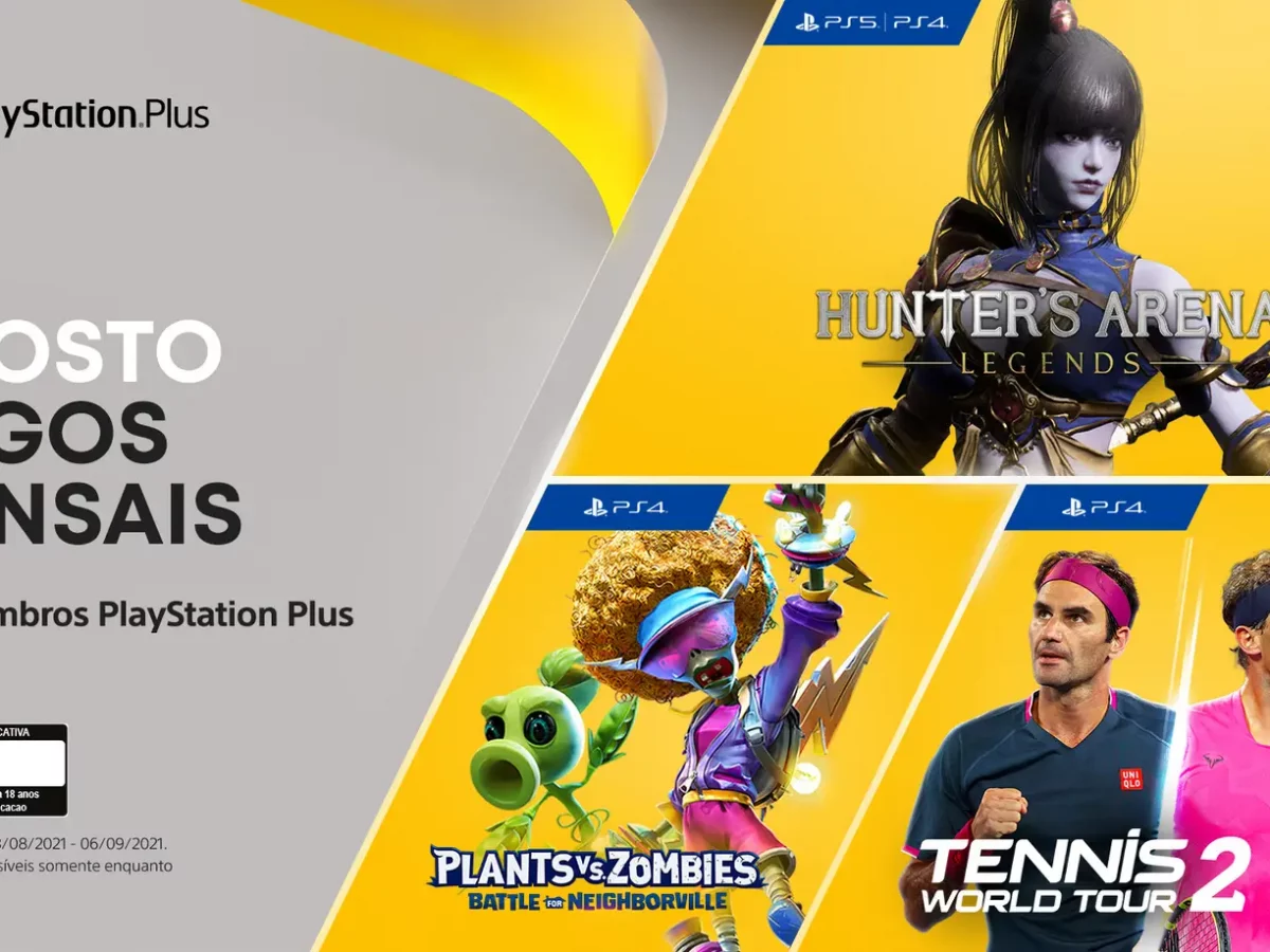 Confira os jogos grátis da PS Plus de agosto