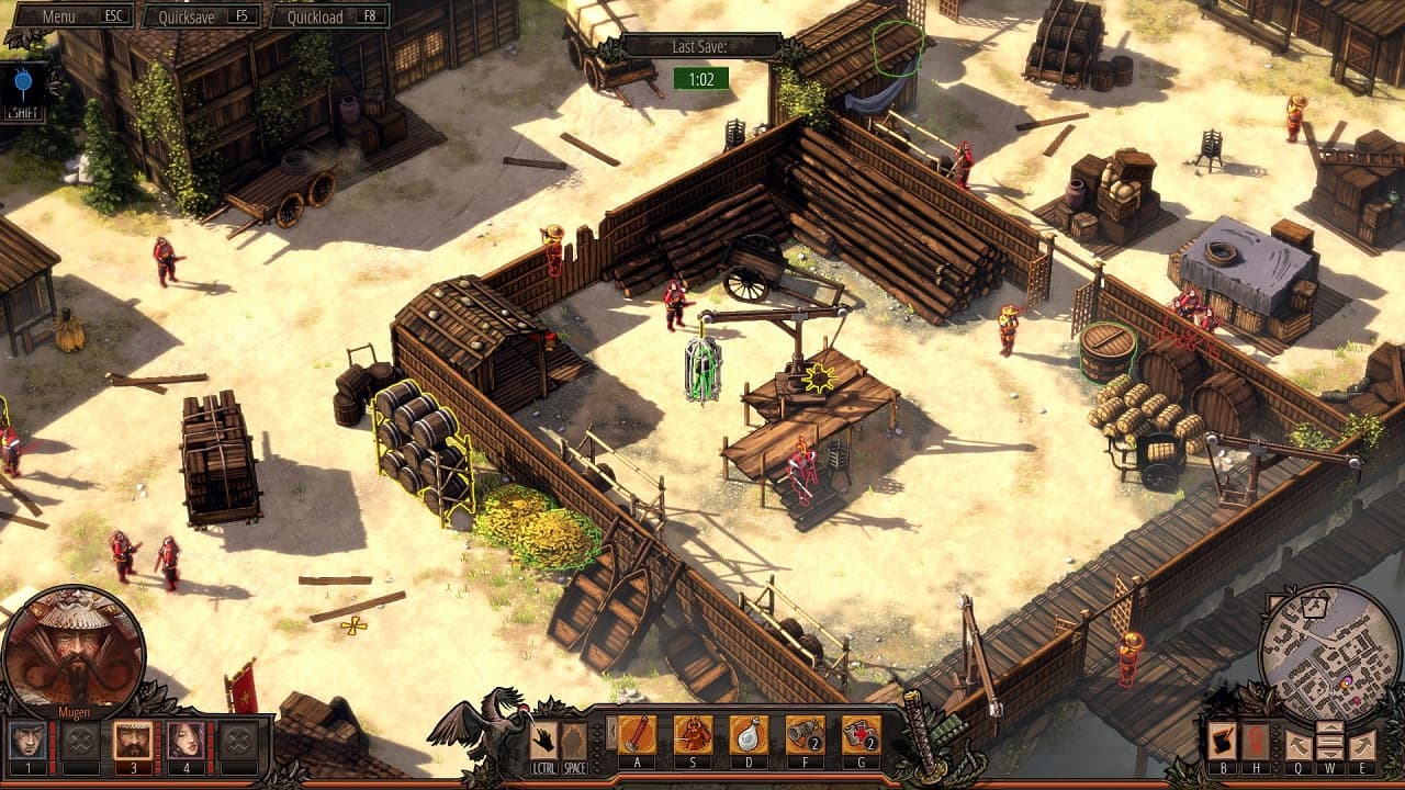 Shadow Tactics Blades of the Shogun Aiko's Choice