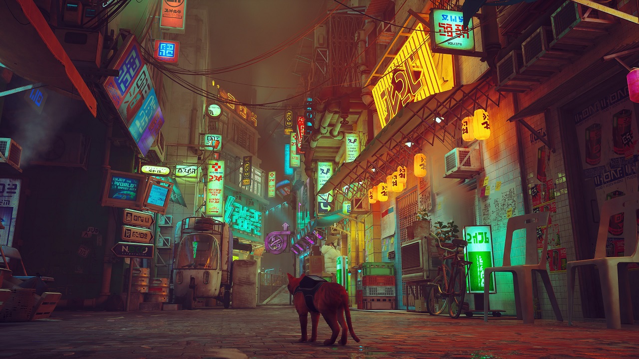 Conheça Stray, o jogo do gatinho cyberpunk