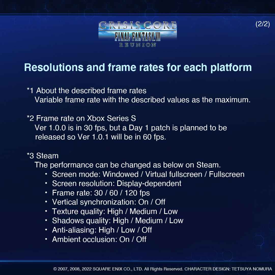 Requisitos de sistema do Final Fantasy 7 Remake