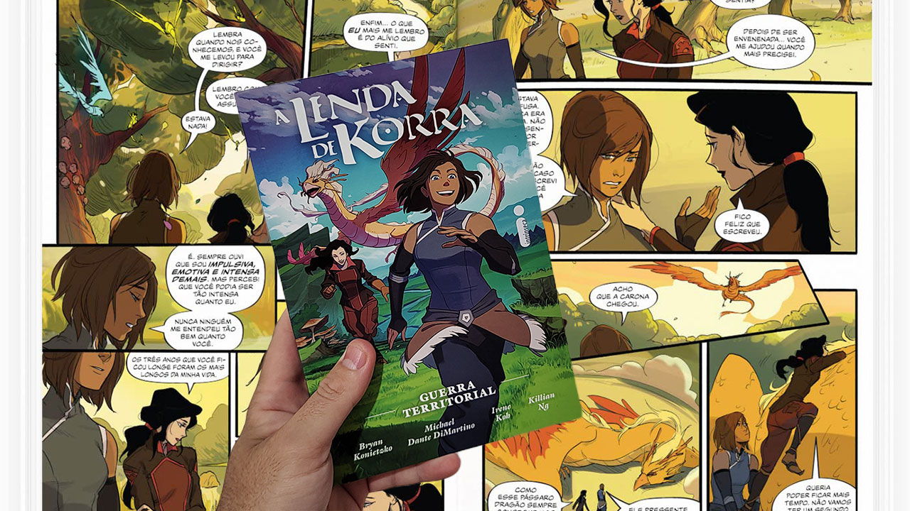 Resenha do livro A Lenda de Korra Guerra Territorial Resenha do livro A Lenda de Korra Guerra Territorial