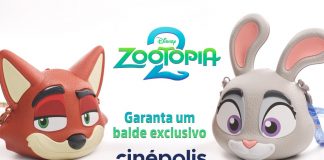 Cinépolis lança baldes colecionáveis de Zootopia 2; veja preços e combos